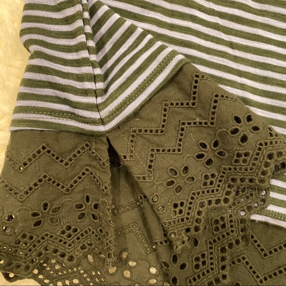 Anthropologie Little Yellow Button top - Picture 6 of 8